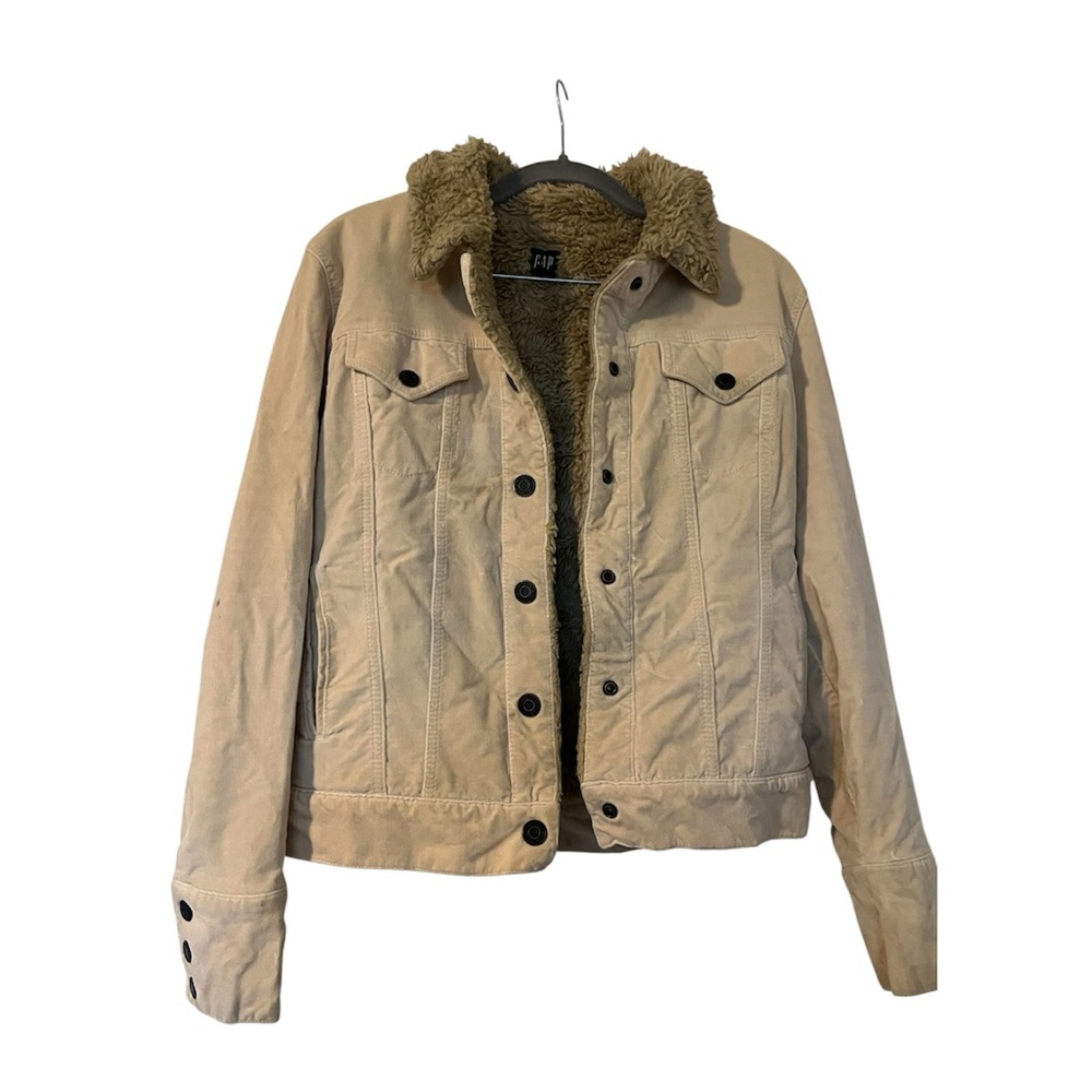 Vintage GAP Sherpa Lined Corduroy (Medium)